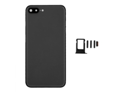 Marco De Carcasa De Vidrio Trasero De Reemplazo, Tapa De Batería Para Iphone 8 8 Plus Negro