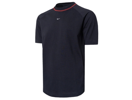 Camiseta NIKE Hombre (Algodón - Negro - L)