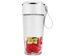 Batidora Portátil De 300 Ml, Batidora Personal Para Hacer Batidos Saludables Para Viajes, Deportes, Cocina CHRUI Blanco