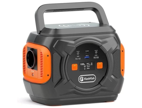 Generador eléctrico 292Wh Flashfish A301 proyector Led batería externa conjunto de generador portátil estación de energía para Camping