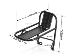 Portaequipajes Delantero De Aleación De Aluminio Para Bicicleta De Montaña, Ideal Para Equipaje De Carga.
