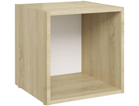 Mueble para la televisión VIDAXL Blanco Madera contrachapada (37x35x37 cm)