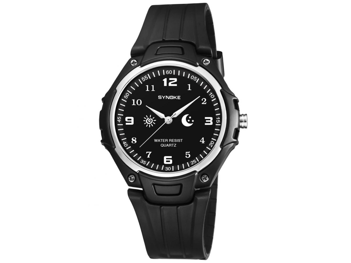 Reloj De Pulsera Analógico De Cuarzo Impermeable Redondo Para Hombres Synoke