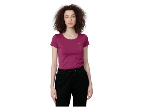 Camiseta de Mujer 4F Tsd (XS)