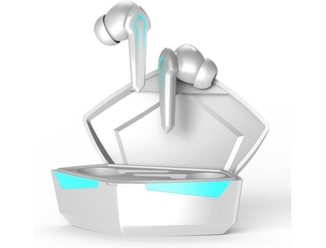 Auriculares Azultooth True Inalámbrico YAN-P30-2 (In Ear - Micrófono - Blanco)
