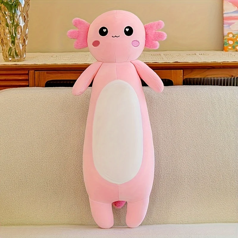(rosa, 105 Cm) Peluche De Salamandra, Almohada De Regalo