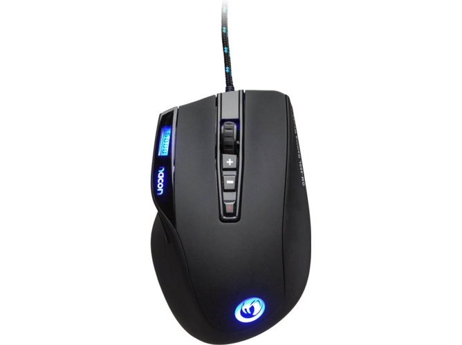 Ratón NACON PCGM-400L (Láser - 6000 dpi - Negro)