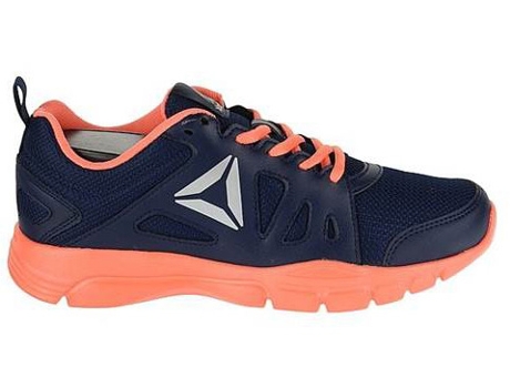 Zapatillas Deportivas REEBOK Trainfusion Nine 2 Mujer (Grafite, Naranja - Tela, Material Sintético - 38)