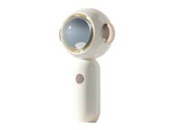 Bonito mini ventilador de bolsillo portátil recargable con forma de astronauta para niños y niñas.