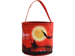 Bolsas de truco o trato de Halloween Bolsas de asas de cubos de dulces de Halloween, estilo 2