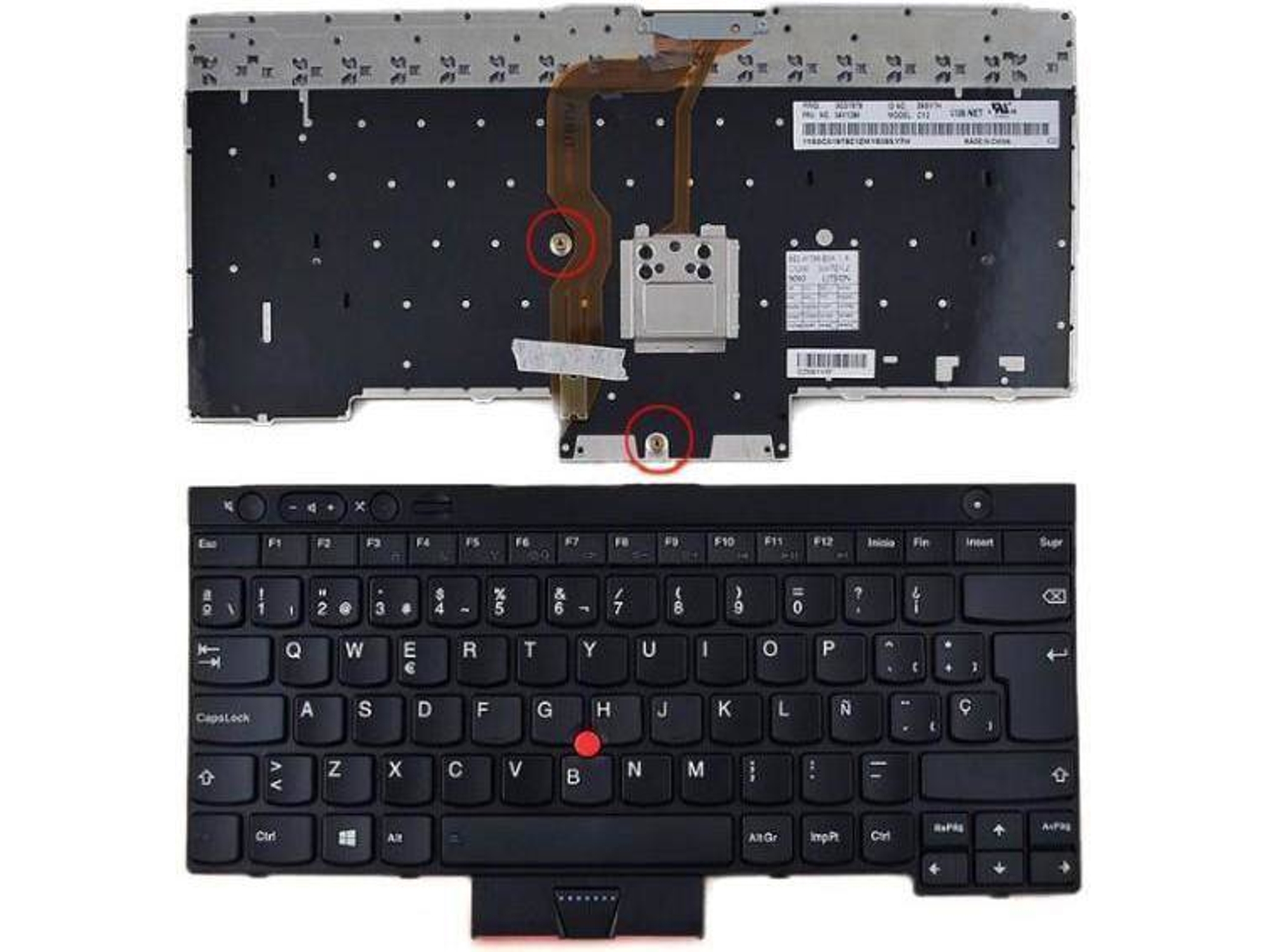 Teclado Lenovo Thinkpad T510 T430 T530 X230 0C01888 04X1204 3Cs0Ff Cs12-85La
