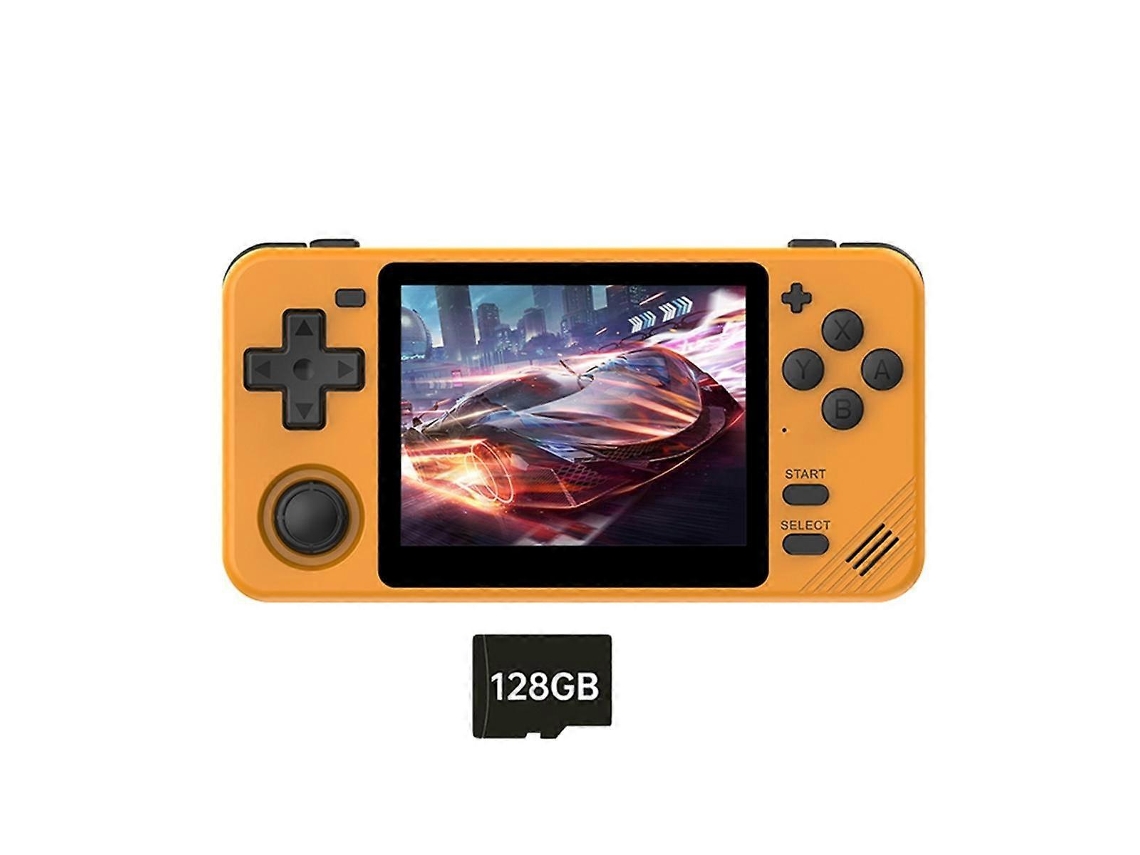 Consola De Juegos Portátil Rgb10x Con Pantalla Ips De 3,5 Pulgadas Y 128 Gb De Código Abierto Para Simulador De Psp.
