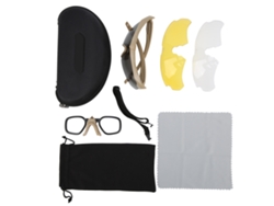 Gafas Tácticas Al Aire Libre Resistentes A Impactos Con Lentes Intercambiables Anti-explosión