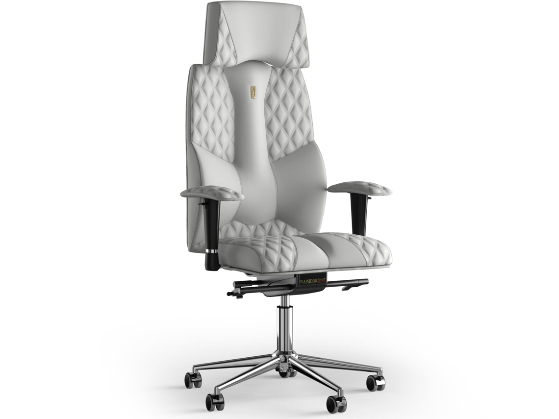 Silla de Oficina KULIK Business Stitching PU Cuero (Branco -130x50x50cm)