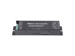 Controlador decodificador DMX512 de 3 canales, voltaje constante DC12V-24V, para tiras de LED y luces de escenario (modelo 2026).