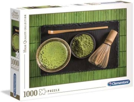 Puzzle CLEMENTONI Matcha Tea (1000 Piezas - Edad mínima: 3 años)
