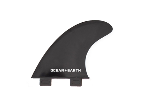 Quilha Poly Carbonate Thuster Dual Tab Prateado Mocean & Earth