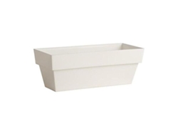 Jardinera limited 10x25 cm blanca