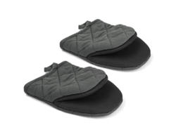 2026da-guantes De Horno Pequeños Gris Con Silicona Resistentes Al Calor Para Cocina Y Horneado