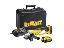 Amoladora angular de acabado DEWALT DCG412M2 XR de 18 V y 125 mm