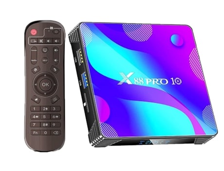 TV Box, Smart TV Box Android 11.0 4GB RAM 64GB ROM RK3318 Quad Core Cortex-A53 Soporte de CPU Pantalla fundida 2.4G/5G WiFi BT 4.0 USB 3.0 LAN 100M...