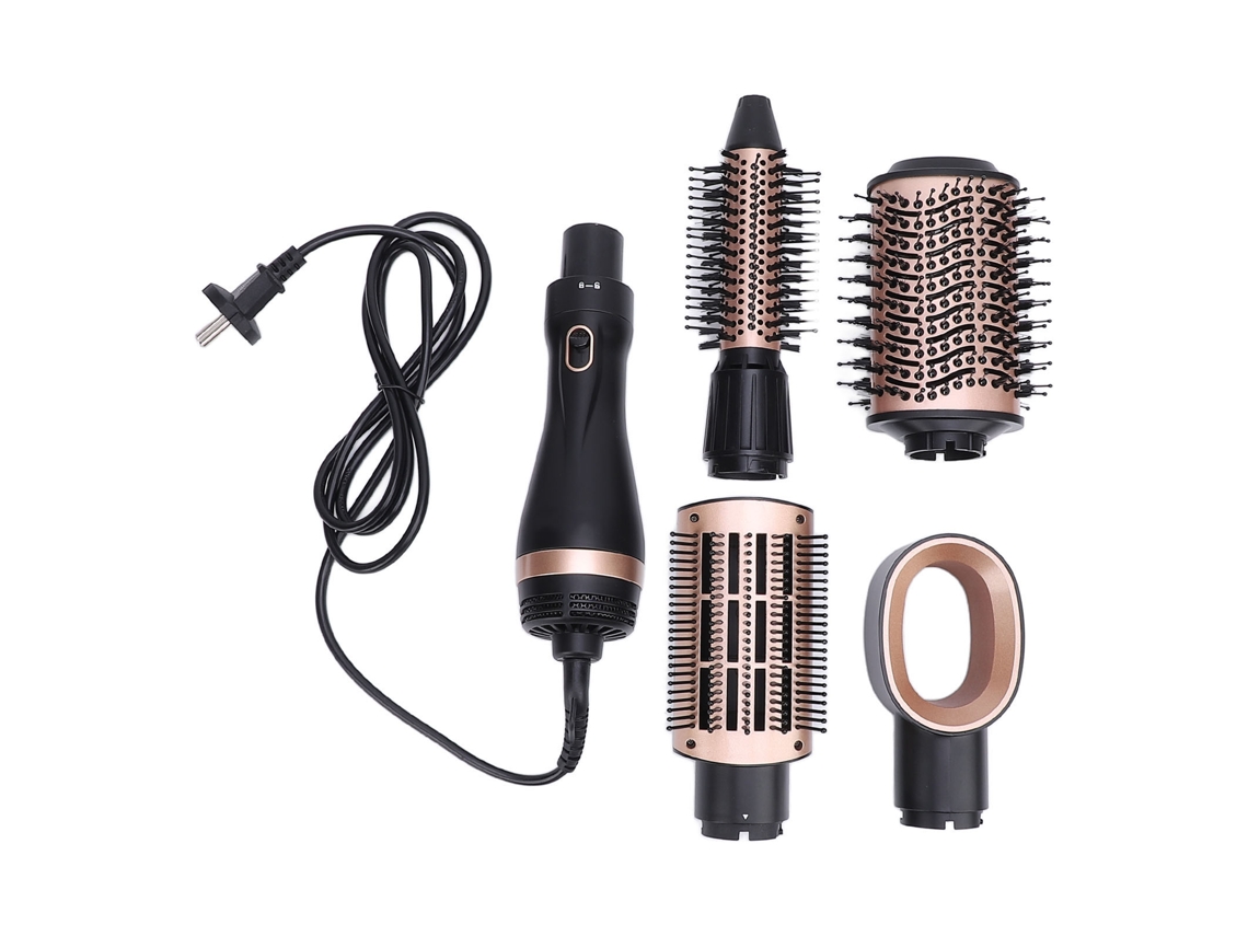Kit De Secador De Cabelo Com Escova Multifuncional Íon Negativo Para Uso Em Salão Em Casa