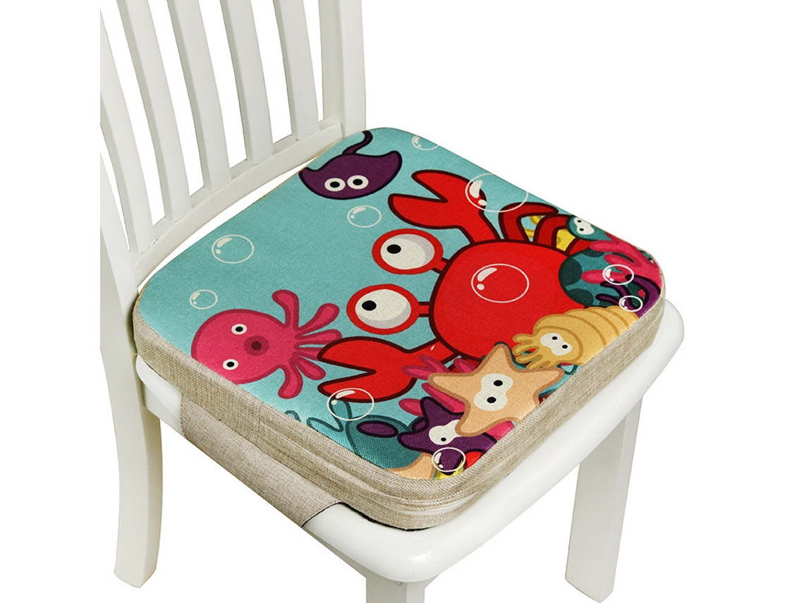 Asiento elevador Eifson para silla de comedor infantil, 5 cm (cangrejo)