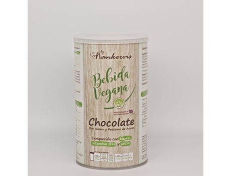 Proteína NANKERVIS Vegana Con Avena Y Proteina De Ar (450 g)
