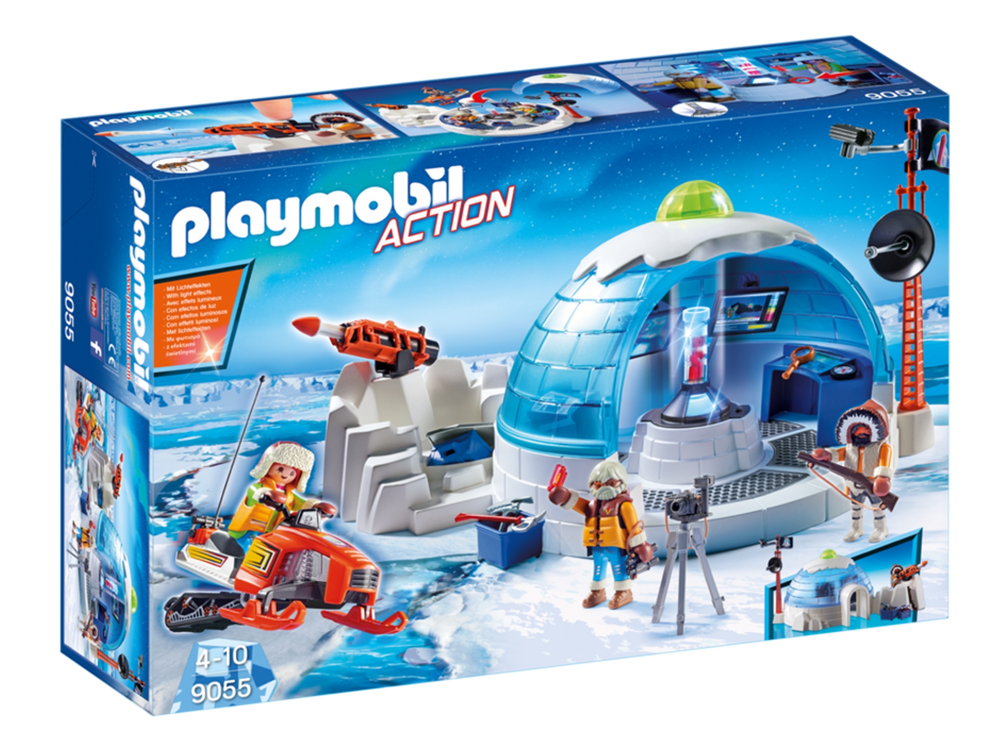 PLAYMOBIL Sports & Action: Escuadrón de Exploradores Polares - 9055 (Edad Mínima: 4)