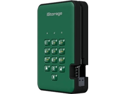 Disco HDD externo ISTORAGE diskAshur 2 Verde 5 TB (Verde - 5 TB - USB 3.1)
