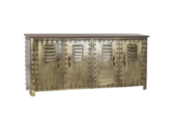 Aparador de metal dorado 152x35x69cm ALEXANDRA HOUSE LIVING