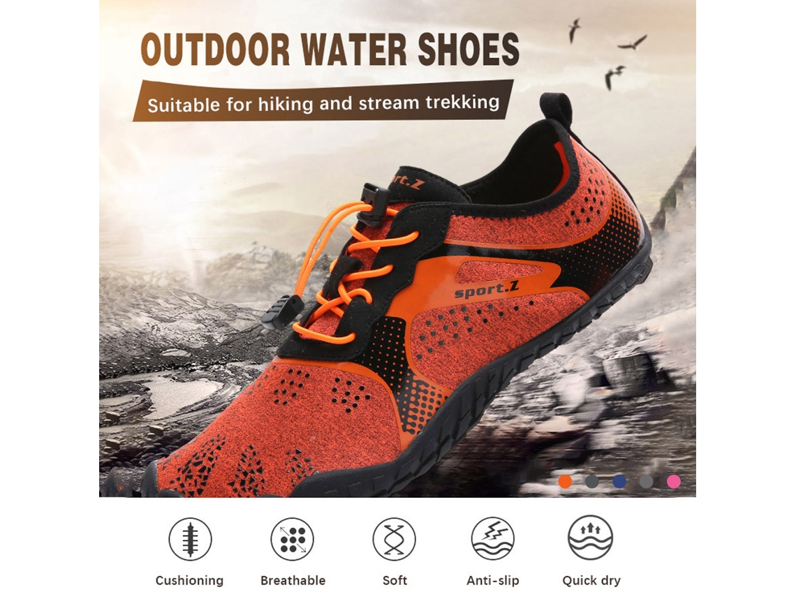 Zapatillas Acuáticas Unisex Transpirables, Ligeras, Antideslizantes Y De Secado Rápido Para Deportes Al Aire Libre.