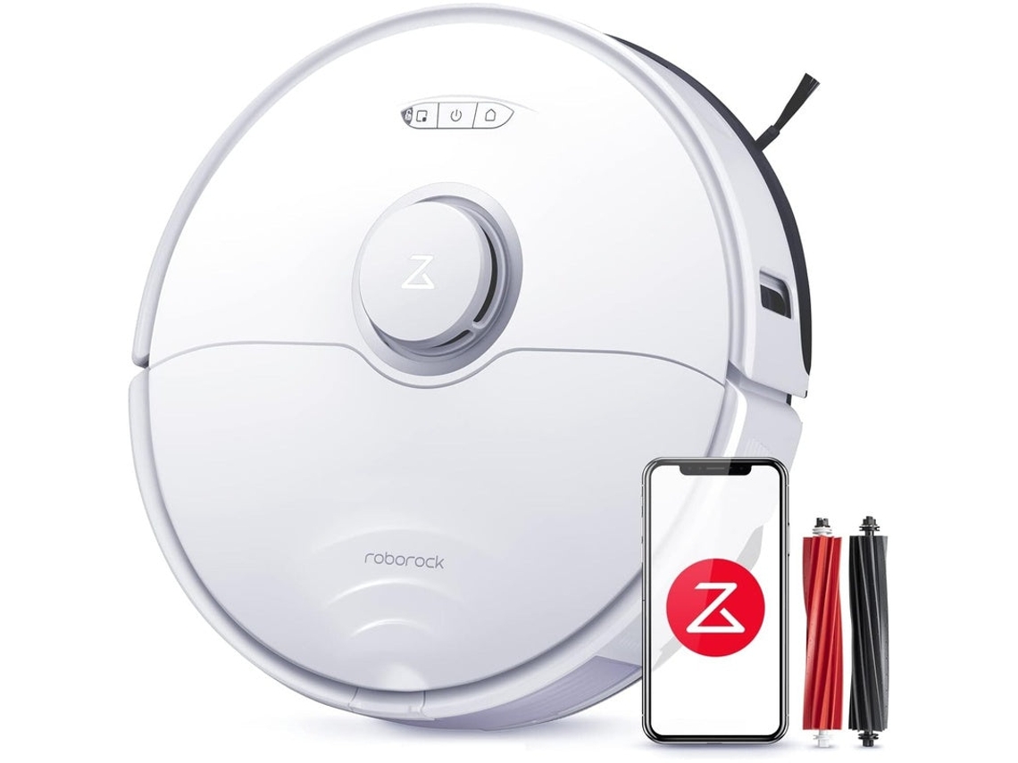 Roborock S8 Robot Aspirador Cepillo Doble Succión ,blanco REACONDICIONADO, señales de uso