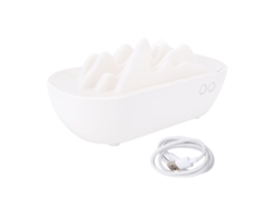 Difusor De Aromaterapia Con Diseño De Montaña China, Humidificador Compacto De Vapor Frío Blanco Para El Hogar.