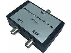 Divisor De Antena Abs Negro Rx Hf 1-50 Mhz - Cable Coaxial Para Señal Satelital