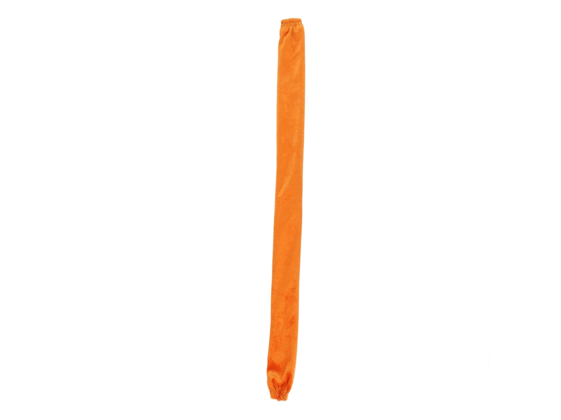 2026-cubre Cadena Antipolvo Tela Lana 60cm Largo 5cm Ancho Con Cremallera Naranja Para Protección