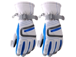 Guantes de esquí y snowboard unisex de invierno, cálidos, impermeables y resistentes al viento.