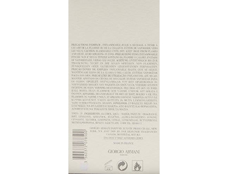 Perfume GIORGIO ARMANI Acqua di Gio Man (Eau de Toilette - 200ml)