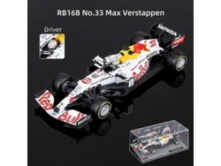 Coche De Juguete Maisto Burago Red Bull Racing Rb16b 33 Verstappen F1 Turquía Con Pintura Especial 2021