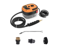 Limpiador de vapor Limpiador de vapor eléctrico de alta temperatura 2500W 110V 220V Máquina de limpieza de alta temperatura Naranja-Eu-220V RNCYN