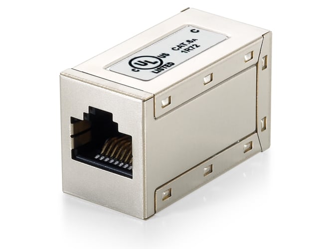 Cable Adaptador EQUIP Cat.6A RJ-45 RJ-45 RJ-45 Metálico