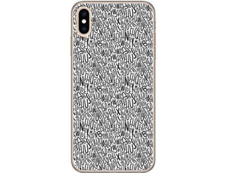 Carcasa iPhone XS Max TUMUNDOSMARTPHONE Letras Multicolor