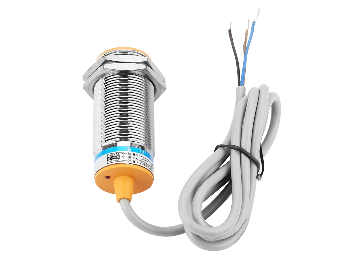 Sensor De Proximidad Inductivo 10mm Dc Npn 3 Hilos Normalmente Abierto Lj30a3-10-z/bx