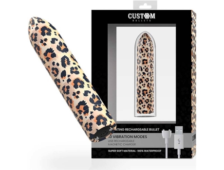 Estimulador CUSTOM BULLETS D-225613 (Leopardo)