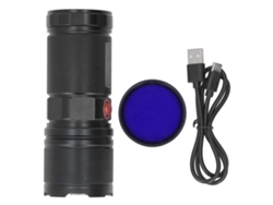 Ycy-linterna Portátil De Alta Luminosidad Recargable Por Usb Con Enfoque Ajustable Para Exteriores