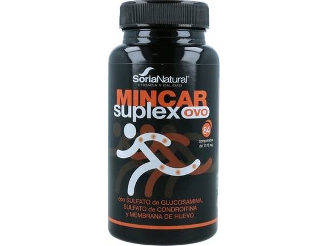 Complemento Alimentar SORIA NATURAL Mincarsuplex Ovo (84 comprimidos de 1175mg)