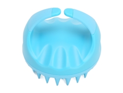 Cepillo De Champú Masajeador De Cuero Cabelludo Silicona Suave Exfoliante Para Cabello Húmedo Y Seco Azul Para Mujeres Y Hombres