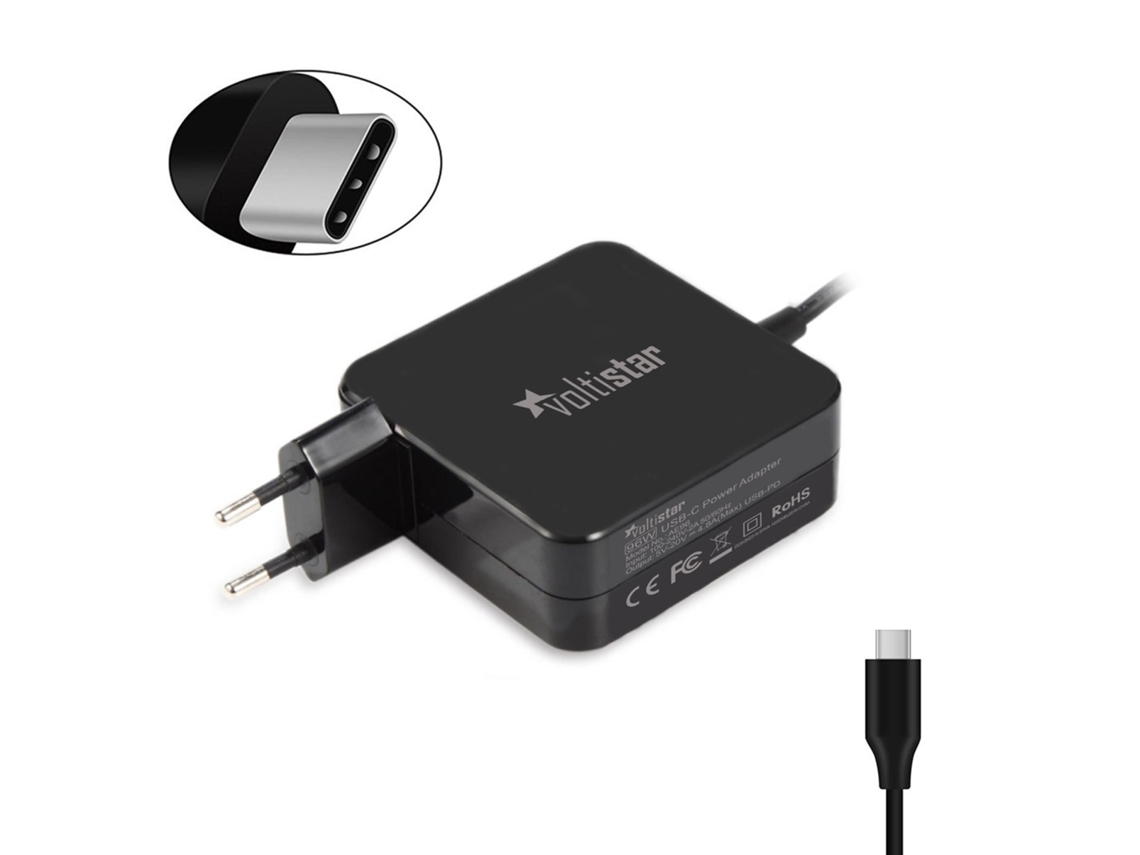 Apple Macbook USB-C Cargador Para Portátil 96W Negro