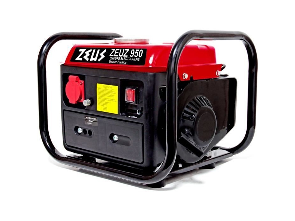 Generador de 720 W con motor de gasolina de 2 tiempos Zeuz 950 Zeus
