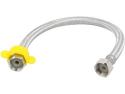 Conexión Para Inodoro De Epdm De 3/4" Con Rosca Interna X Y 40 Cm De Longitud